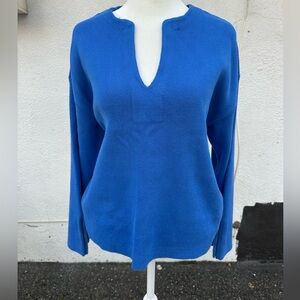 LOFT Royal Blue Knit Top